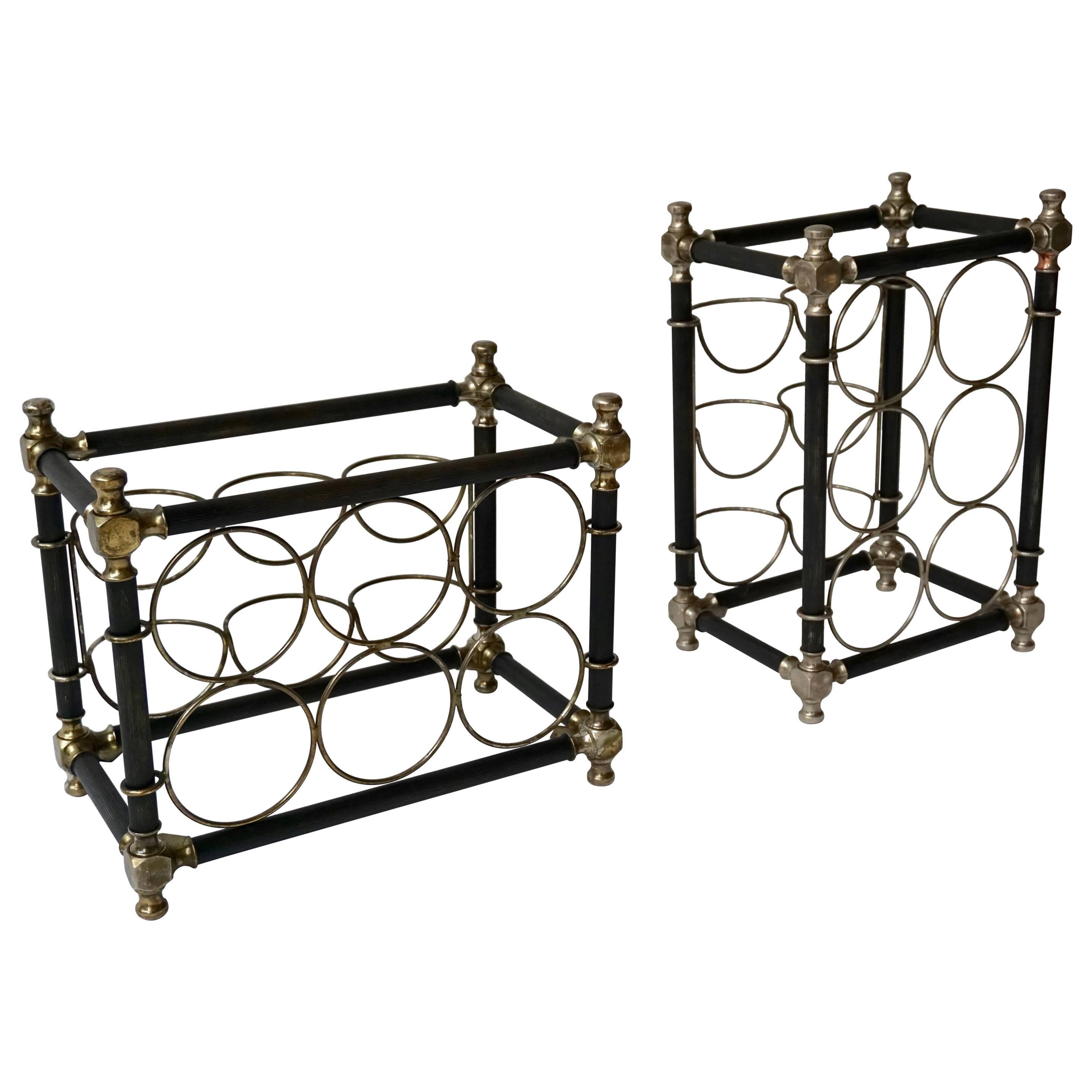 Sculptural 20th Century Wine Rack For Sale