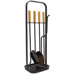 Austrian Modernist Fireplace Tool Set