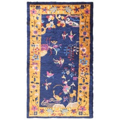 Incredible Art Deco Chinese Oriental Rug, Excellent