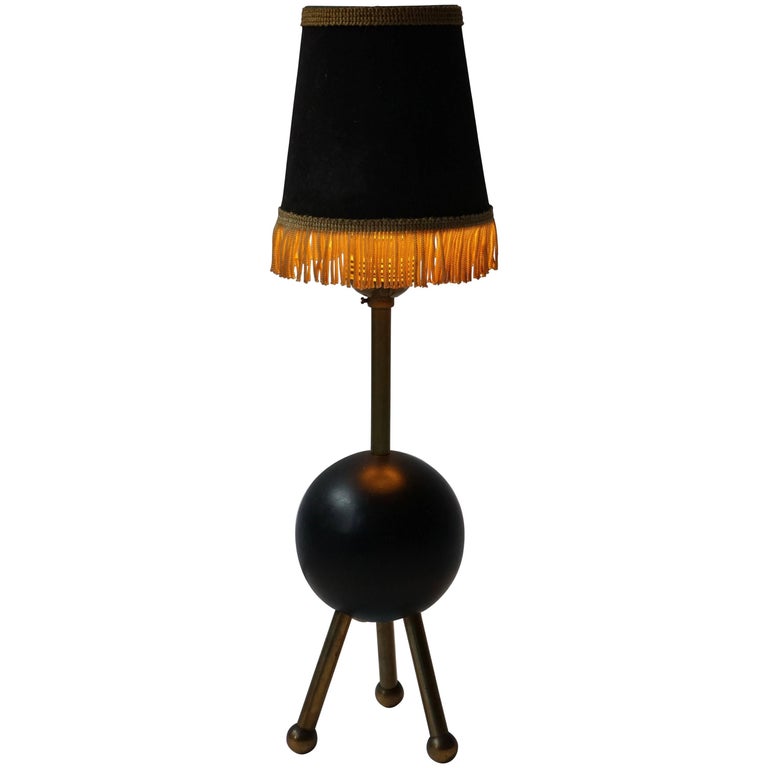 Brass Table Lamp For Sale at 1stdibs