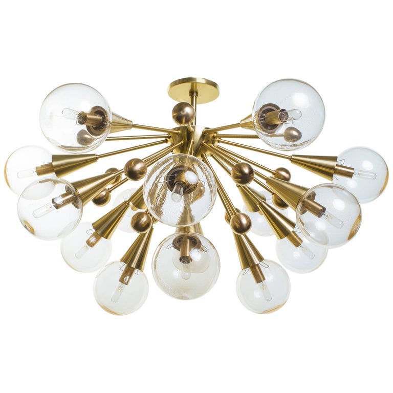 Carol Master Antiques Sputnik chandelier, new