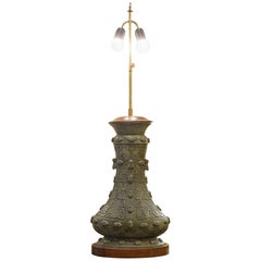 Chinese 'Archaic Bronze' Electric Lamp