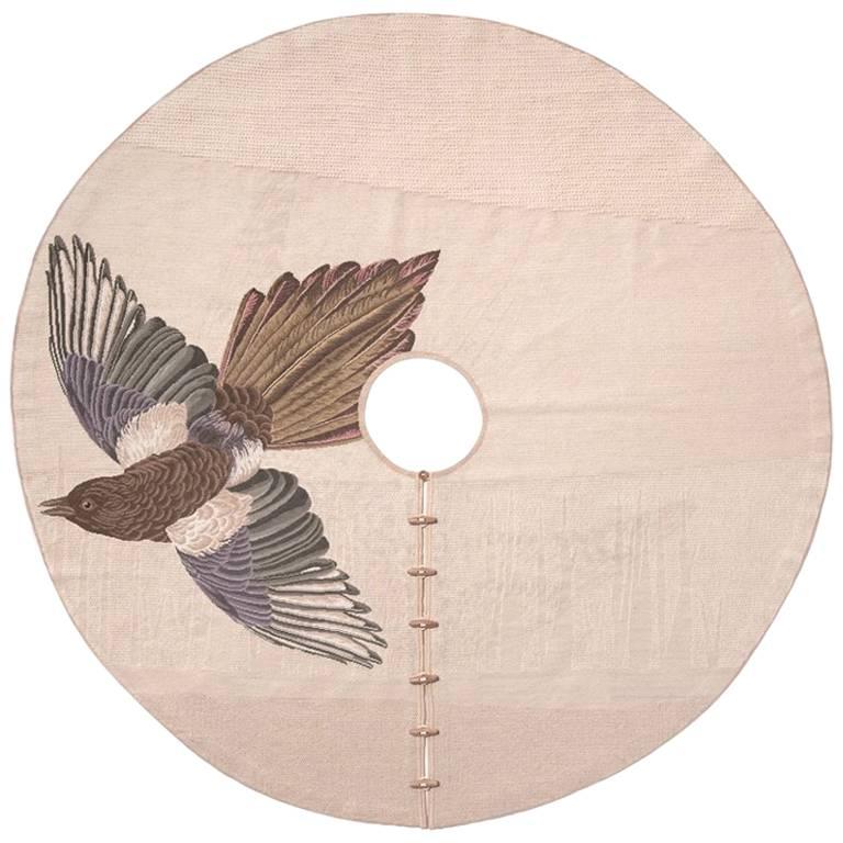 Migration, Gazza, Handmade Needlepoint Rug Designed for Nodus by Formafantasma For Sale