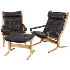 Two Easy Chairs by Ingmar Relling for Westnofa