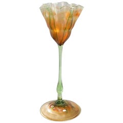 Used Tiffany Studios New York Flower Form Vase