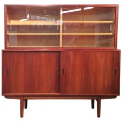 Danish Modern Teak Sideboard Cabinet by Børge Mogensen for Søborg Mobelfabrik