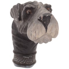 Antique European Carved Cane Handle, circa 1920