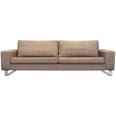 BoConcept Designer Sofa Beige Three-Seat Couch