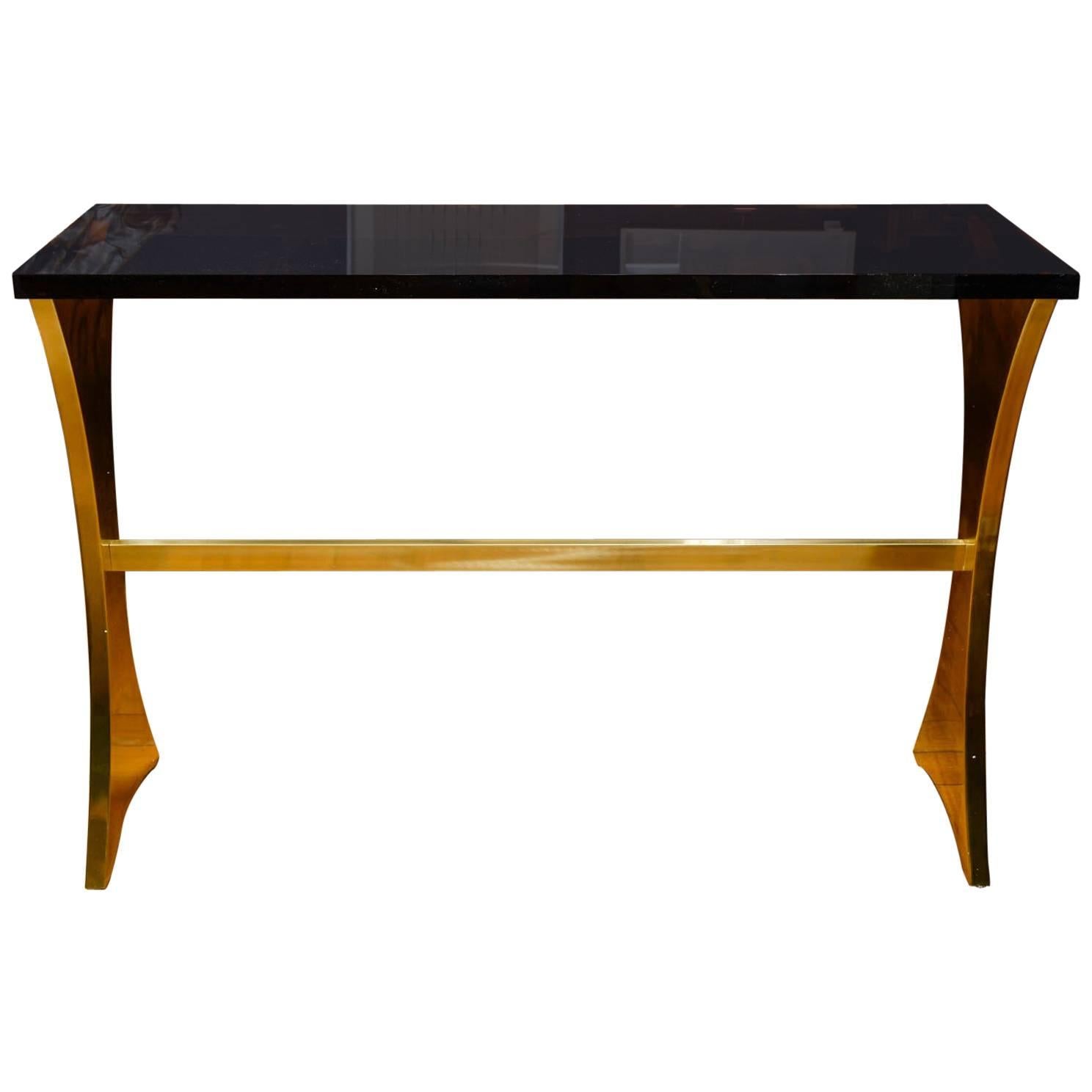 Brass and Resin Console at cost price