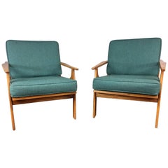Danish Lounge Chair, Pair