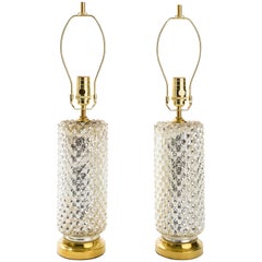 Petite Mercury Glass Lamps
