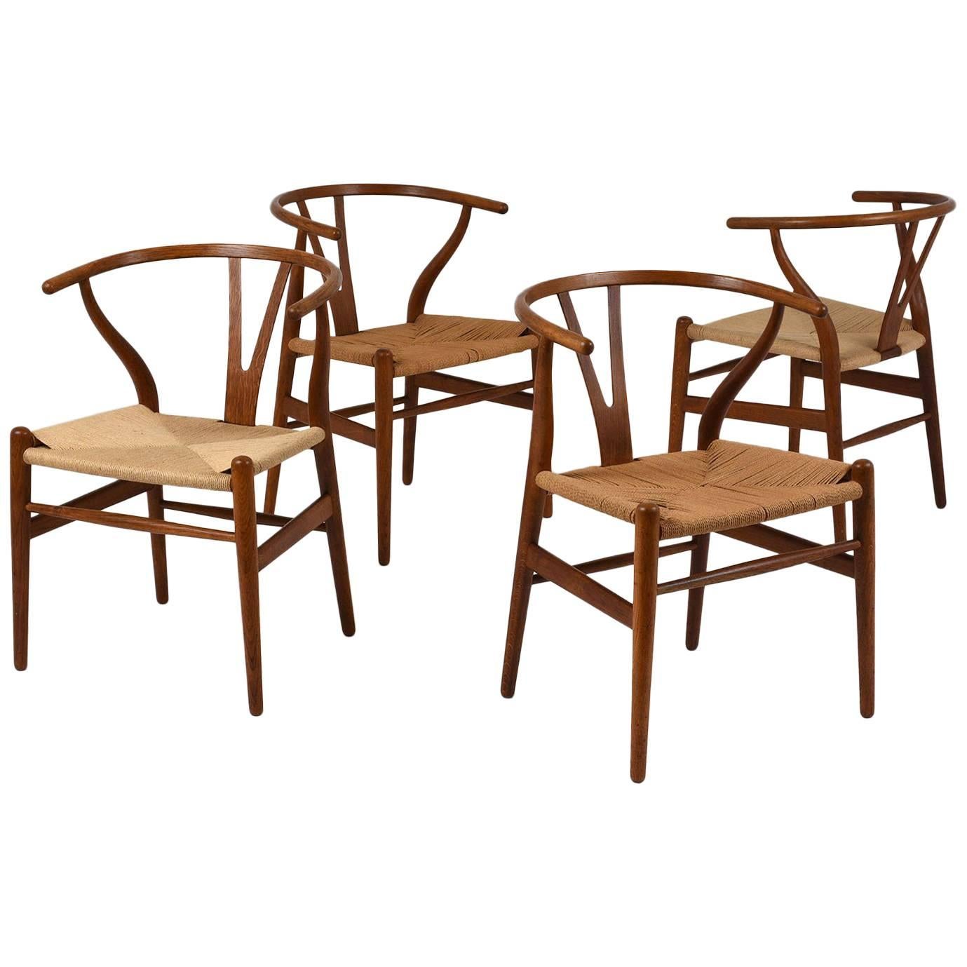 Set of Four Midcentury Danish Dining Chairs