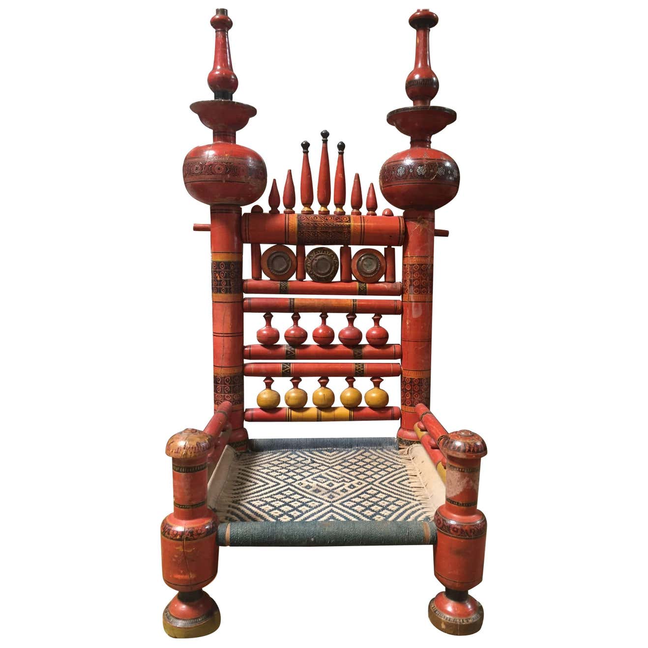 Pushpa Raj Chair Indian Raj Chair For Sale at 1stDibs | raj indian