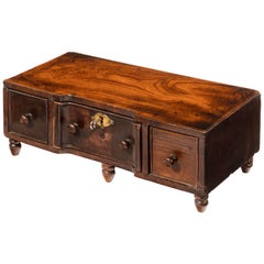 George III Period Elm Miniature Table Chest