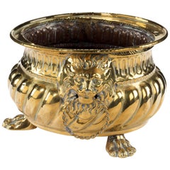 Mid-19th Century Dutch Brass Jardinière