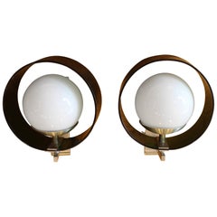 Beautiful Pair of Stilux Sconces, circa 1960