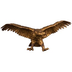 19th Century, Spread Wings Bronze Eagle