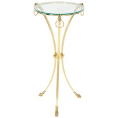 Maison Charles Brass Side Table