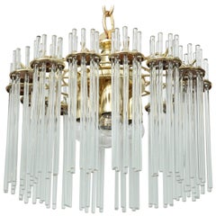 Sciolari Glass Rod Chandelier