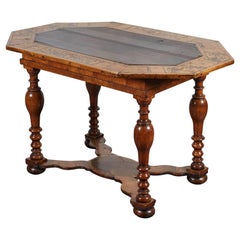 Late 17th Century French Laburnum and Marquetry Centre Table 6