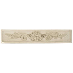 French Carved Marble Frieze