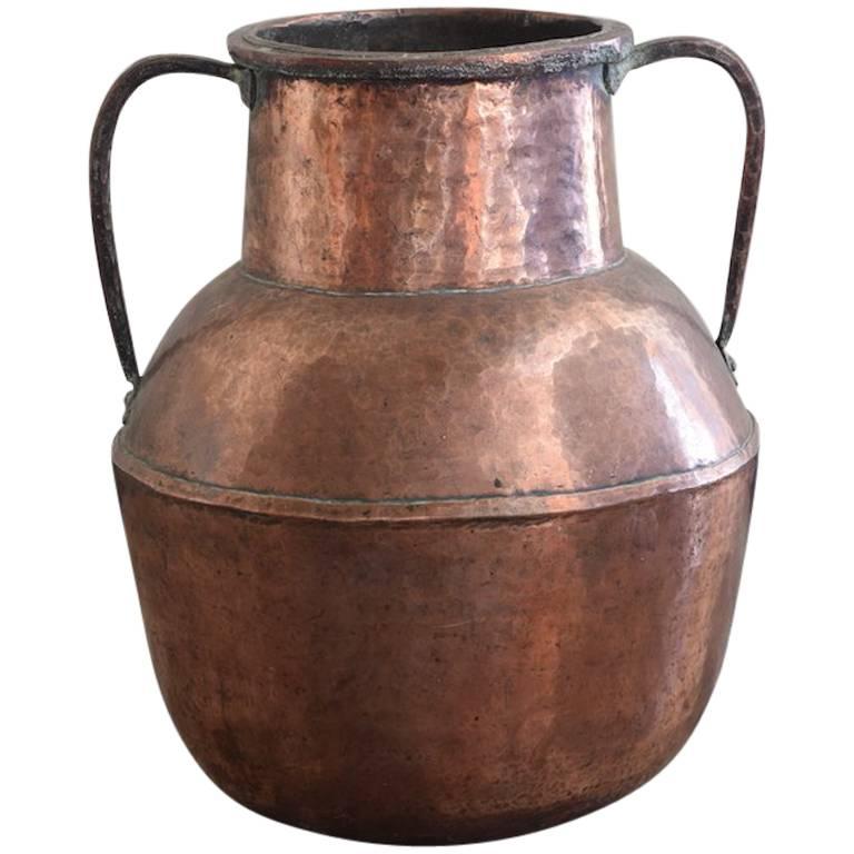 Substantial Early 19th Century Copper Urn