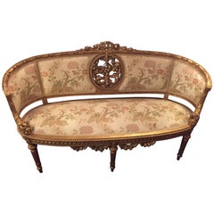 Louis XVI Style Settee / Canape