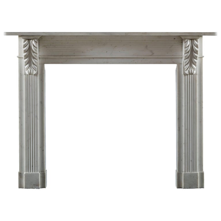 Antique Regency Period Corbel Fireplace Mantel For Sale