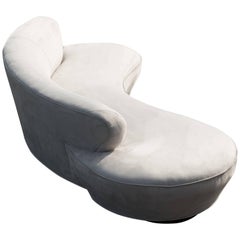 Smashing Serpentine Cloud Sofa by Vladimir Kagan for Directional