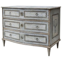 18th Century Gustavian Style Baroque Chest of Drawers