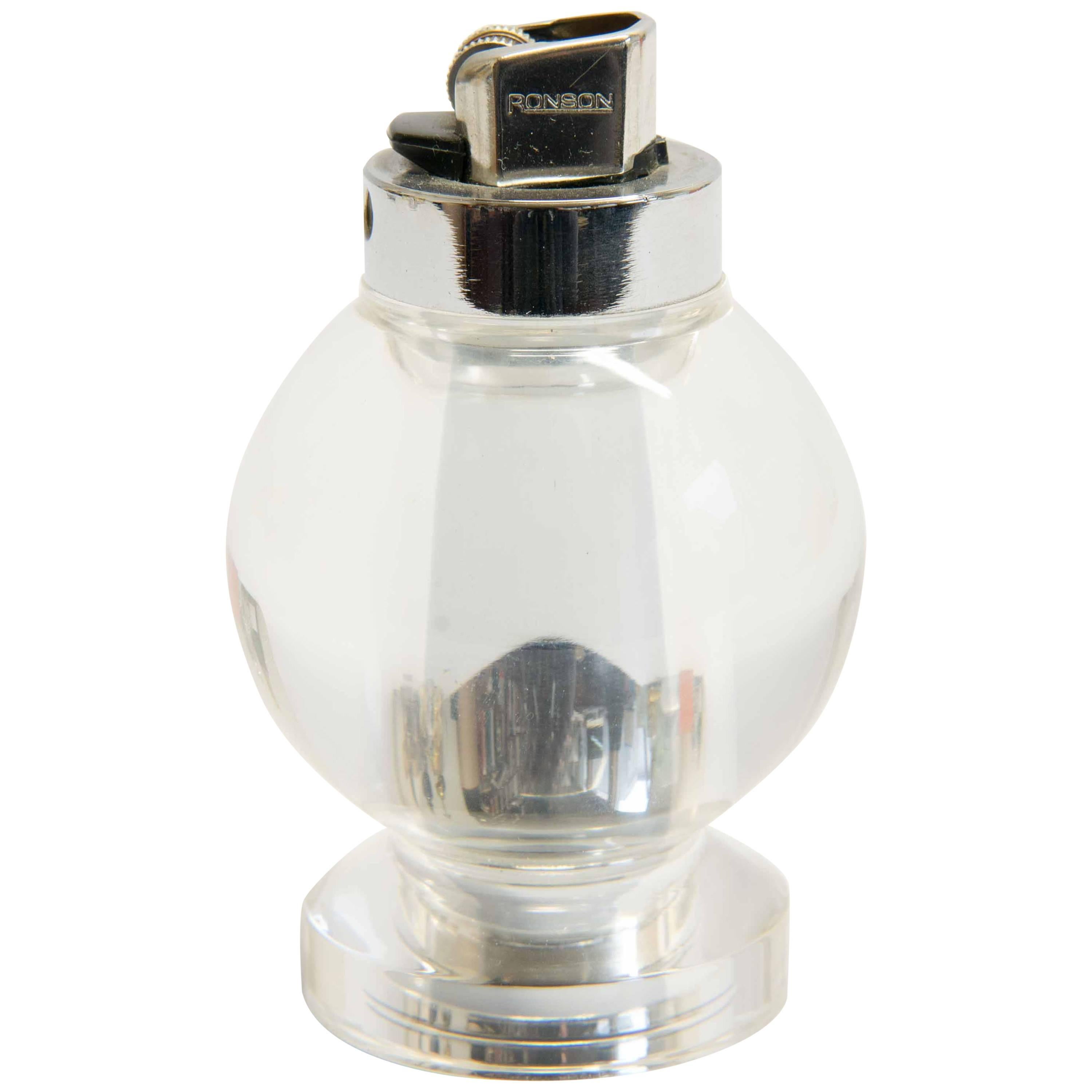 Gucci Table Lighter by Ronson in Acrylic