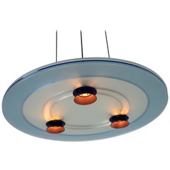' Aurora ' Halogen Chandelier from Arteluce, 1983, Italia