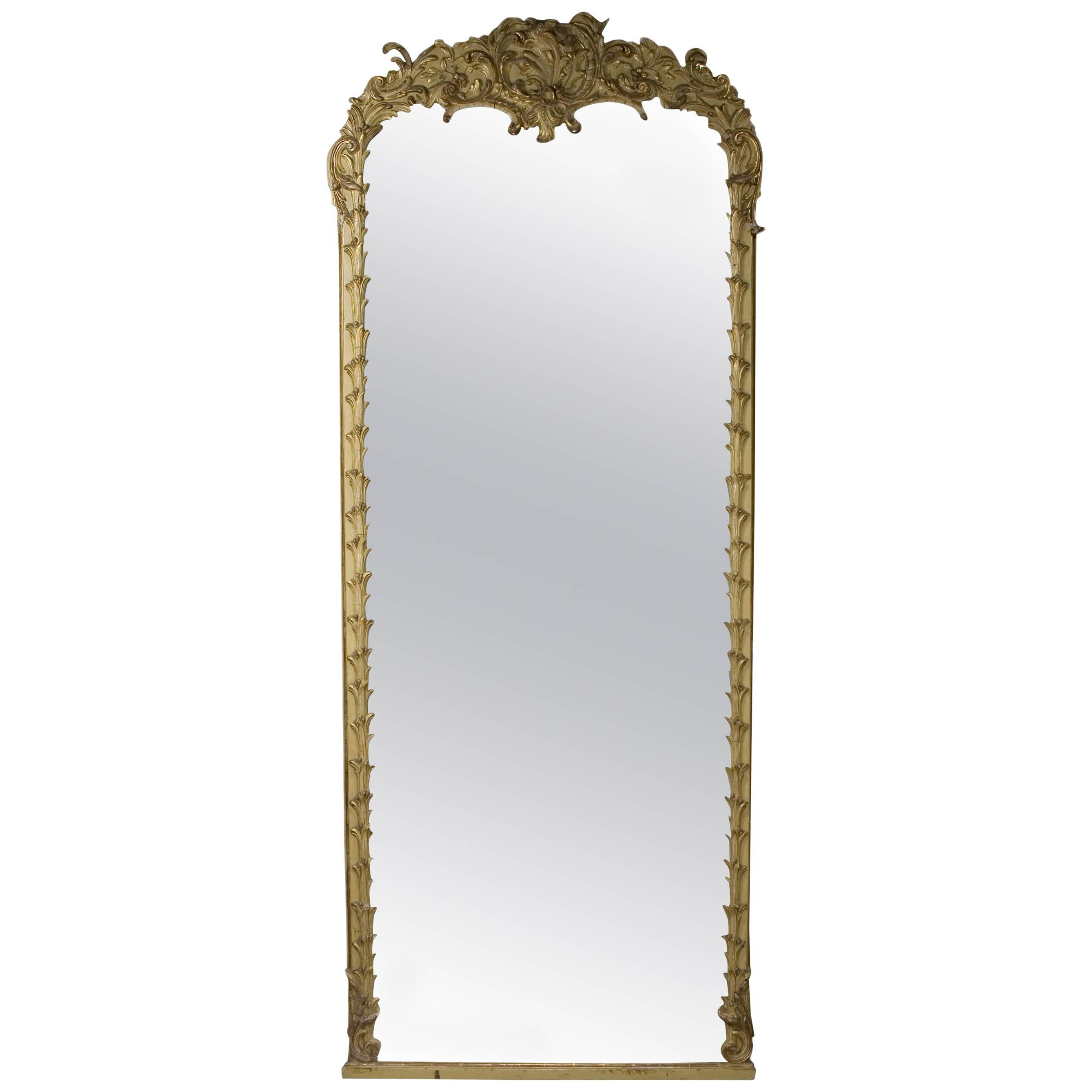 19th Century Monumental Baroque Style Mirror