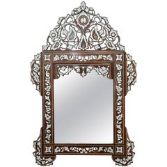 Syrian Mother-of-Pearl Inlay Mirror