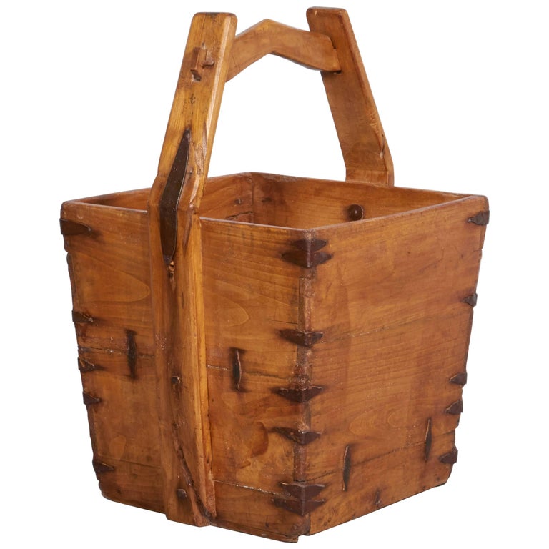 Large Chinese Water Bucket at 1stDibs