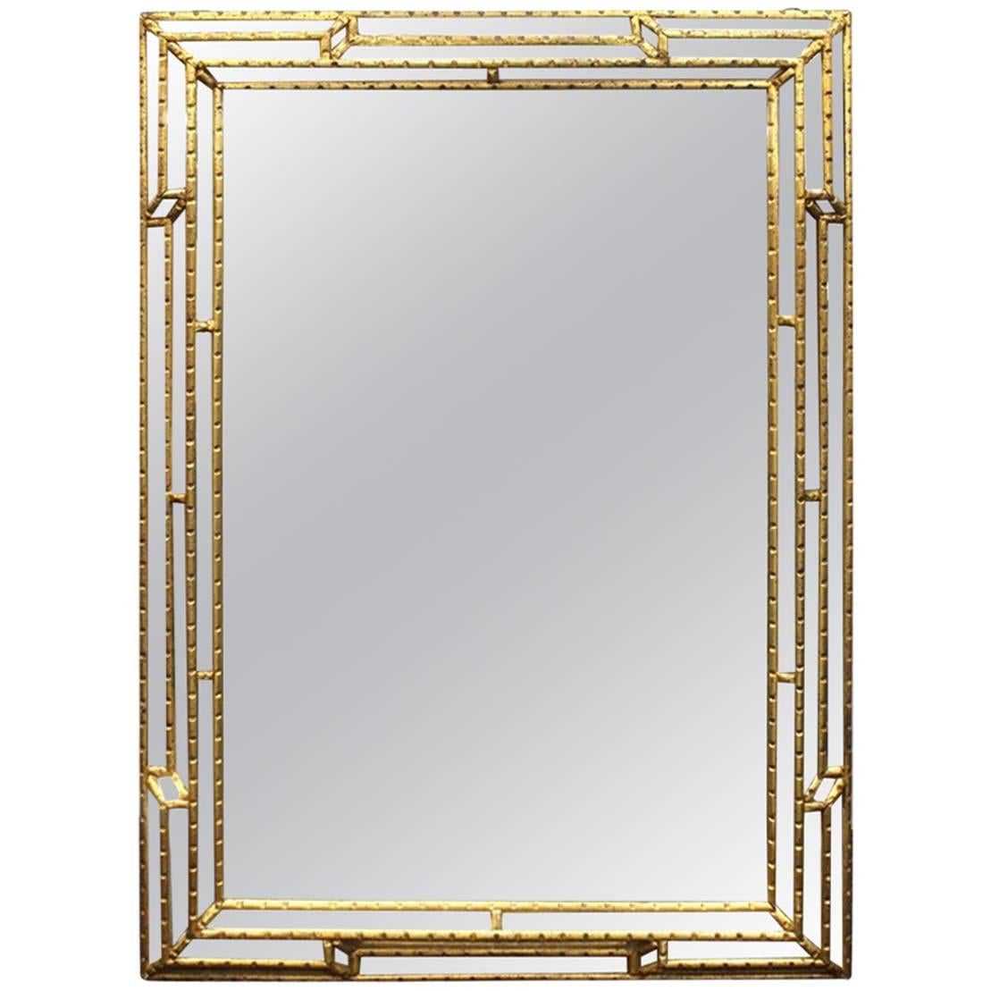Gilt Framed Venetian Mirror