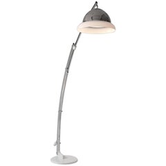 Reggiani Height Ajustable Chrome Floor Lamp , 1960s , Italia