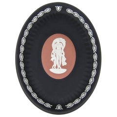 Venus and Cupid Oval Tray Signed by Lord Wedgwood