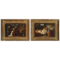 19th Century Pair of French Paintings 8