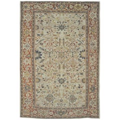 Antique 19th Century, Large Persian Sultanabad Rug
