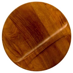 Danish Modern Solid Teak Tray Design by Quistgaard for Nissen