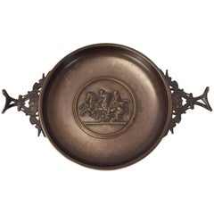 19th Century Bronze Tazza by Barbedienne