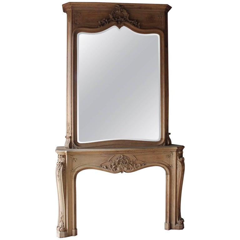Beautiful Hand Carved 19th Century Antique Fireplace Mantel At 1stdibs
