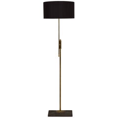 Midcentury Brass Floor Lamp, circa 1960