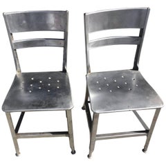 Used Large Lot Steel Toledo Chairs 4-100