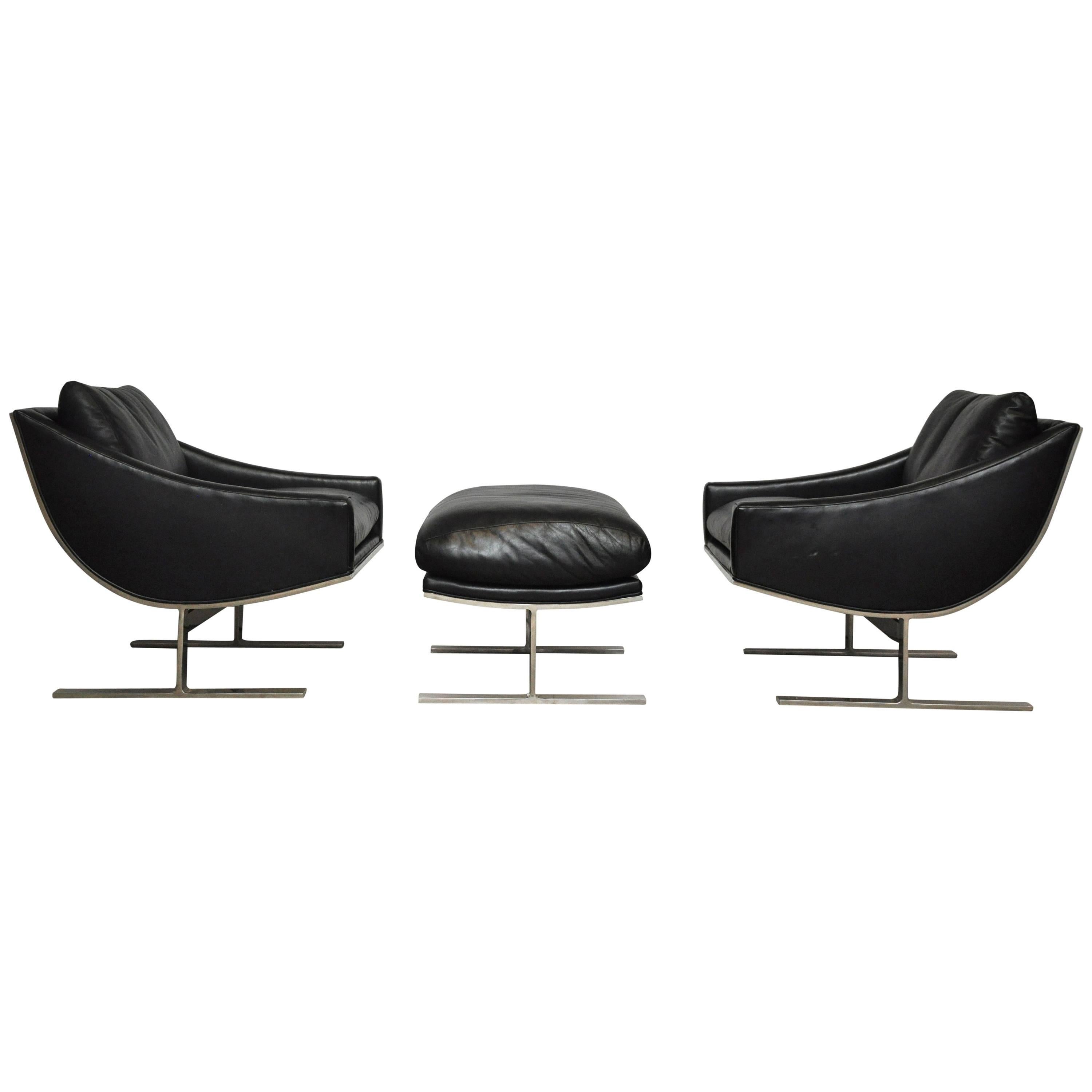 Kipp Stewart "Arc Lounge Chairs" for Directional