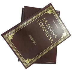 'La Divina Commedia' Dante Alighieri 1861 Gustavo Doré Four Volume