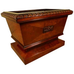 Late Regency Mahogany Open Wine Cooler or Jardinière