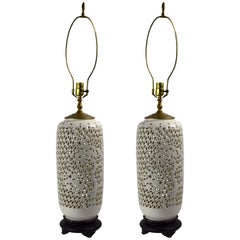 Pair of Blanc de Chine Table Lamps