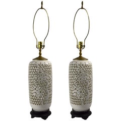 Pair of Blanc de Chine Table Lamps